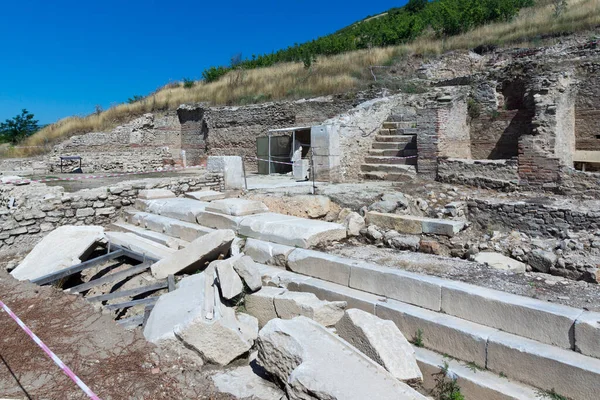 Ruinas Antigua Macedonia Polis Heraclea Sintica Situado Cerca Ciudad Petrich — Foto de Stock