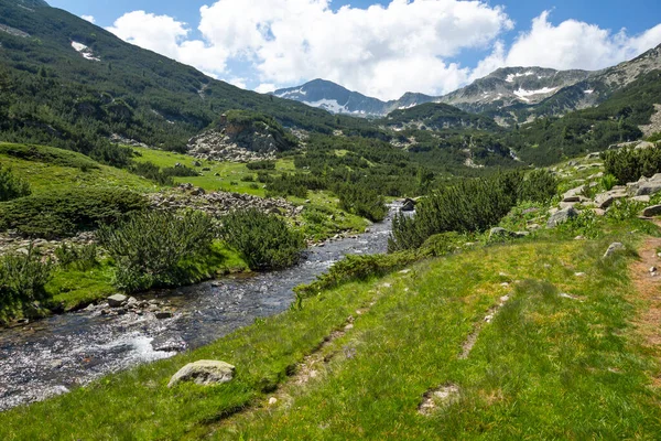Paysage Étonnant Près Rivière Banderitsa Pirin Mountain Bulgarie — Photo