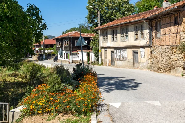 Village Svezhen Avec Des Maisons Authentiques Xixe Siècle Région Plovdiv — Photo