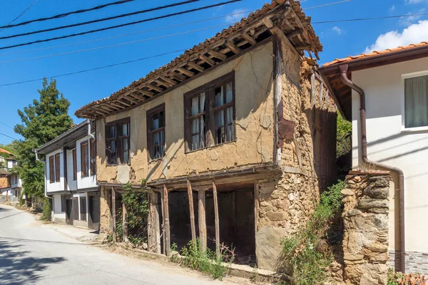 Pueblo Svezhen Con Casas Auténticas Del Siglo Xix Región Plovdiv —  Fotos de Stock