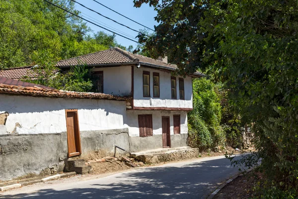 Pueblo Svezhen Con Casas Auténticas Del Siglo Xix Región Plovdiv — Foto de Stock