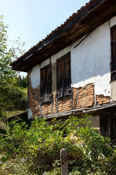 Vila Svezhen Com Autênticas Casas Século Xix Região Plovdiv Bulgária — Fotografia de Stock