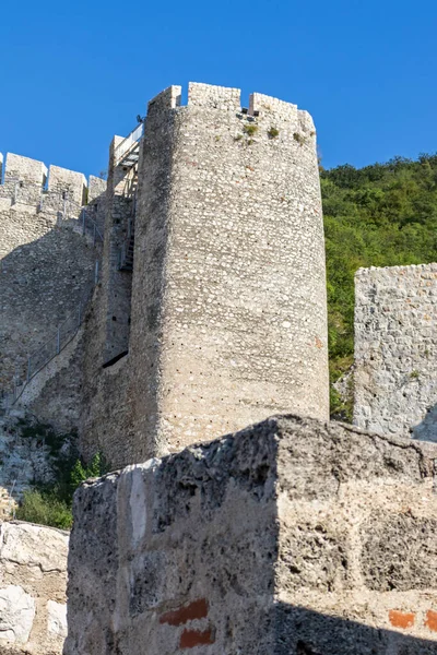 Ruinen Der Mittelalterlichen Festungsstadt Golubac Ufer Der Donau Serbien — Stockfoto