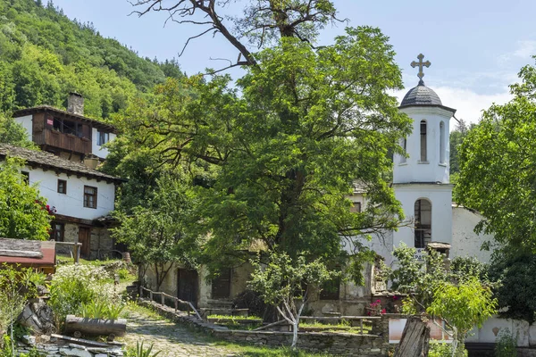 Village Leshten Avec Des Maisons Authentiques Xixe Siècle Région Blagoevgrad — Photo