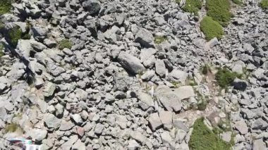 Amazing Aerial view of Vitosha Mountain near Kamen Del Peak, Bulgaria