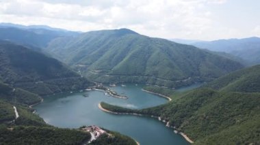 Vacha (Antonivanovtsi) Reservoir, Rodop Dağları, Filibe Bölgesi, Bulgaristan
