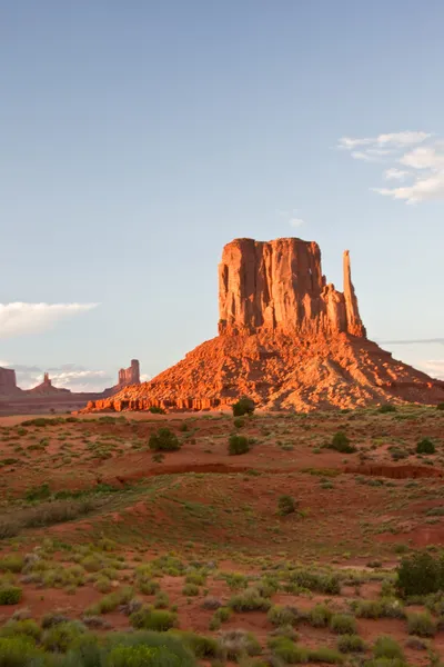 Моноліти Monument Valley — стокове фото