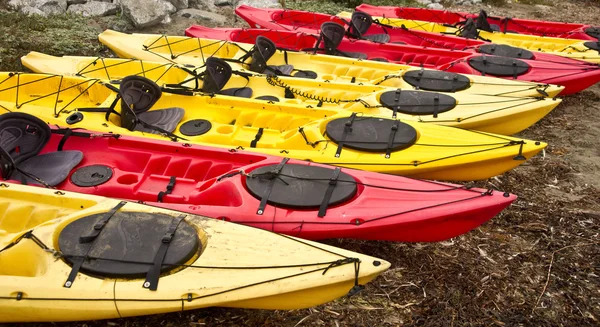 Colorful Kayaks — Stock Photo, Image