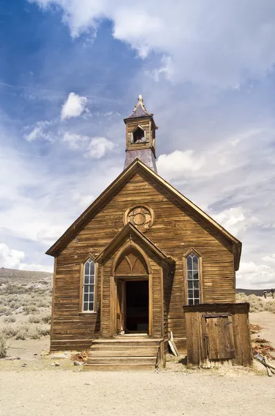 Pioneer Church at Bodie Ghost Twon — Stock Photo, Image