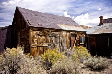 Rustic Remains in a Ghost Town clipart