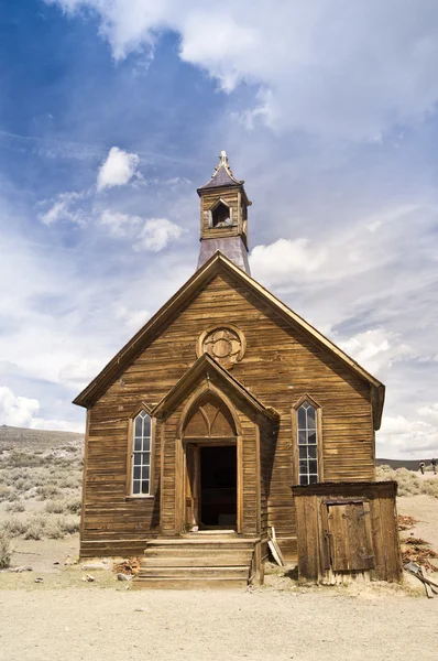 Pioneer Church at Bodie Ghost Twon — Stock Photo, Image