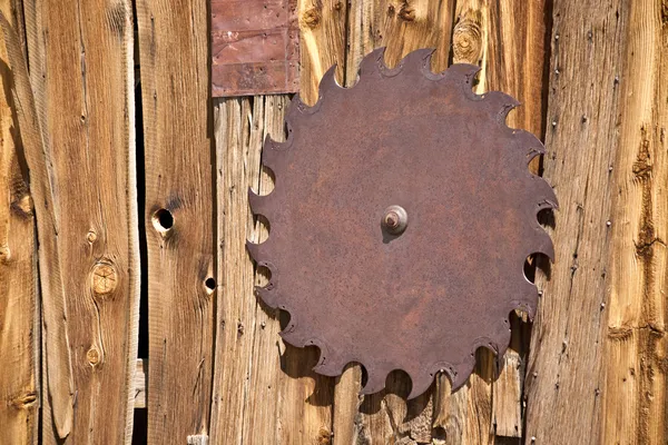 Rusty Old Saw Blade — Stock Photo, Image