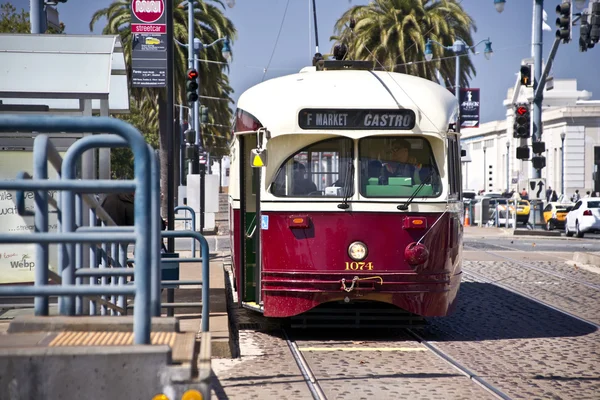 Samochody z san francisco — Zdjęcie stockowe