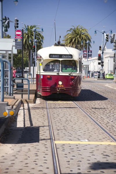 San francisco tramwaj — Zdjęcie stockowe
