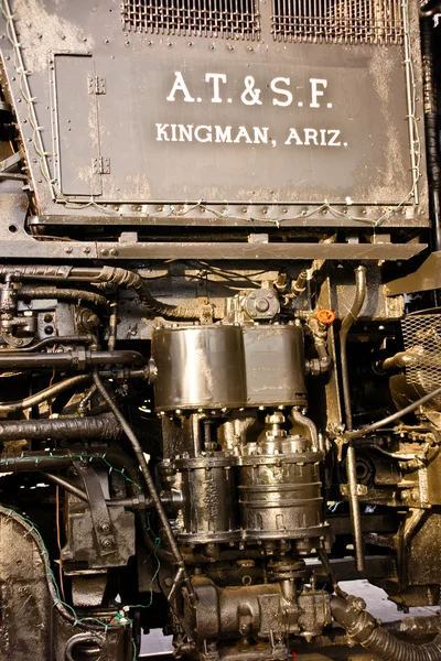 Locomotief motor close-up — Stockfoto