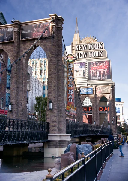 Replika brooklyn bridge — Stockfoto