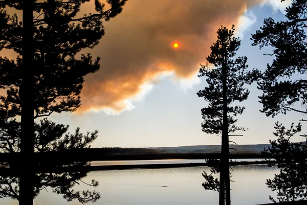 화재 구름 — 스톡 사진