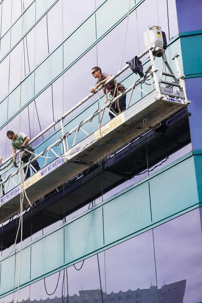 Limpiadores de ventanas — Foto de Stock