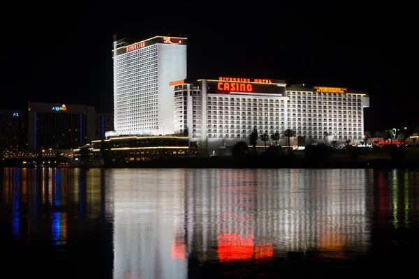 Laughlin Nevada Casino Fila — Foto de Stock