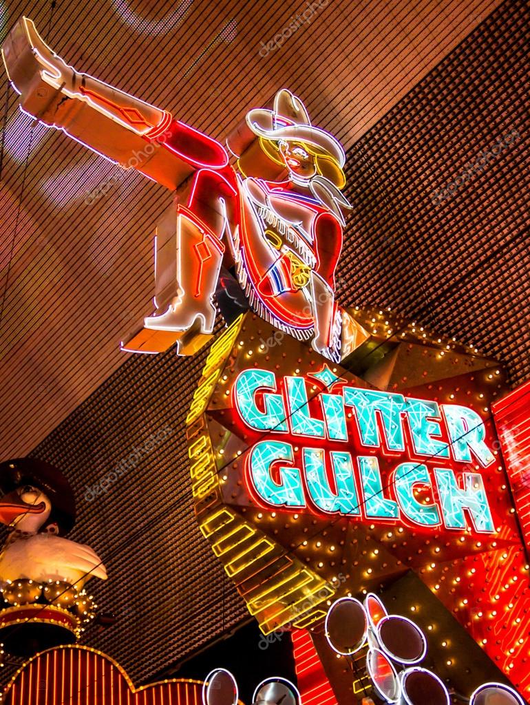 Glitter Gulch Stock Editorial Photo © woodkern 23723931