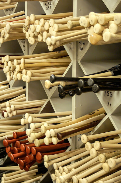 Baseball Bat Racks