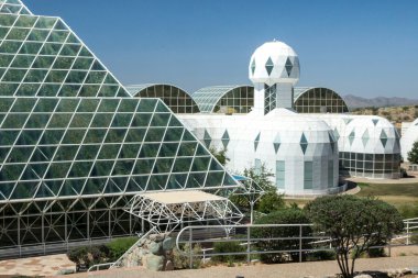 Biosphere 2 Space Colony clipart