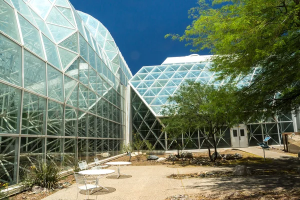 Moderne Architektur in der Biosphäre 2 — Stockfoto