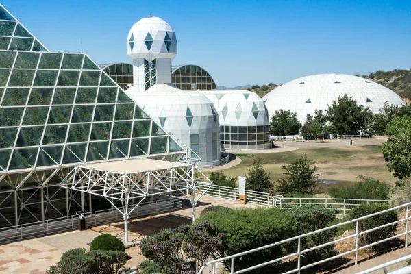 Biosphäre 2 Weltraumkolonie — Stockfoto