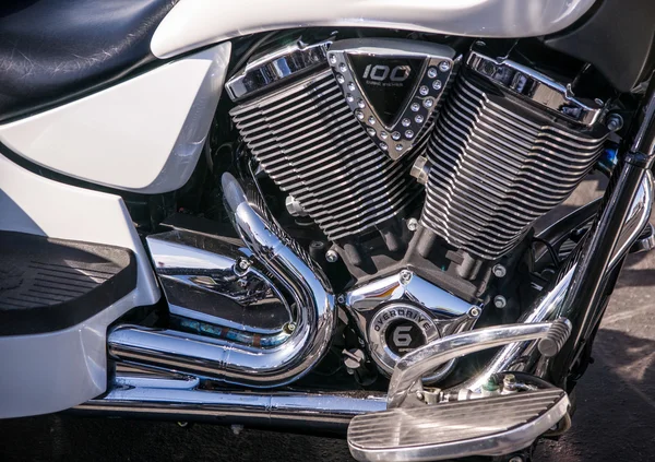 Motorcycle Engine Close Up — Stock Photo, Image