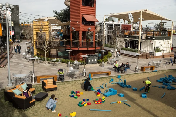 Containerpark an der Fremont Street — Stockfoto