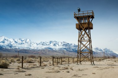 Manzanar Watch Tower clipart
