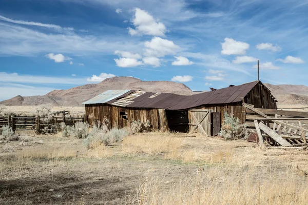 Antiguo Rancho del Oeste en Nevada — Foto de Stock