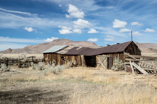 Oud west ranch in nevada — Stockfoto