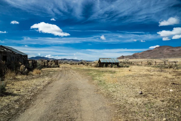 Starý západ ranč v Nevadě — Stock fotografie