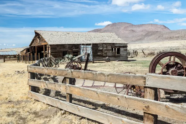 Antiguo Rancho del Oeste en Nevada — Foto de Stock