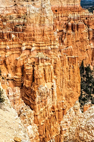 Величний скельні утворення в n.p Каньйон Брайс. — стокове фото