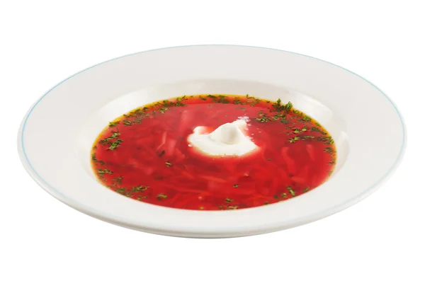 Kırmızı çorbası (pancar çorbası)