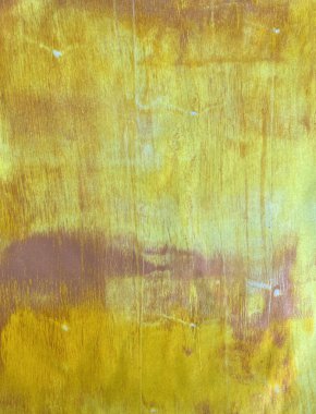 Kirli sarı bir duvar arkaplanı resmi çizgileri ve lekeleri var.