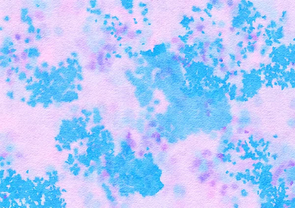 Imagen Fondo Rosa Azul Pintada Con Grandes Pinceladas Pintura Desordenada — Foto de Stock