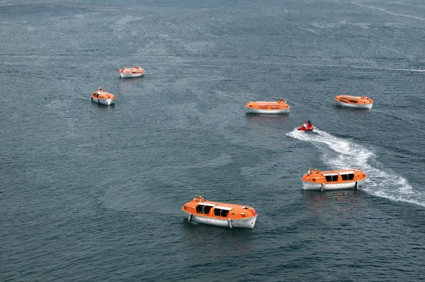 Botes salva-vidas — Fotografia de Stock