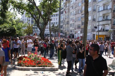 Istanbul - Haziran 1: Gezi Park genel protesto yönetim