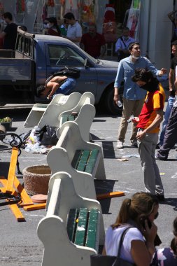 Istanbul - Haziran 1: Gezi Park genel protesto yönetim