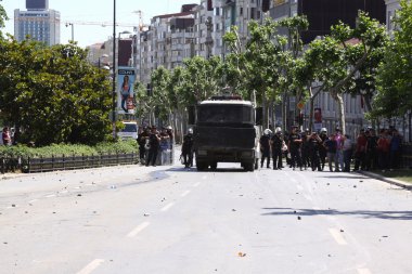 Istanbul - Haziran 1: Gezi Park genel protesto yönetim