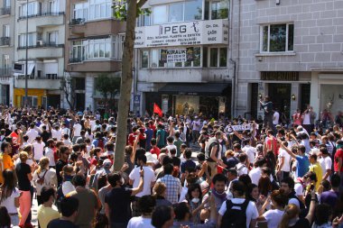 Istanbul - Haziran 1: Gezi Park genel protesto yönetim