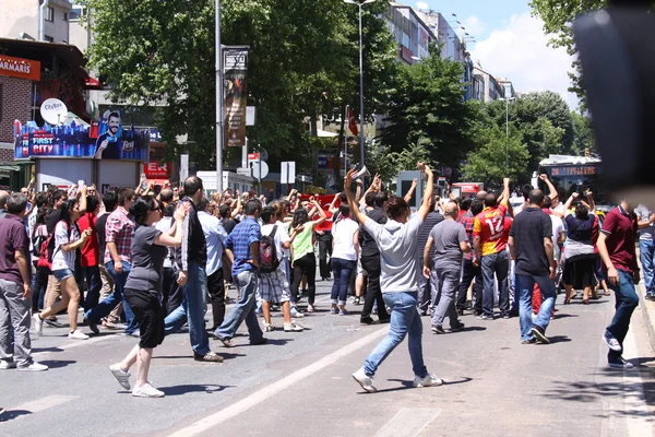 Istanbul - Haziran 1: Gezi Park genel protesto yönetim — Stok fotoğraf