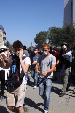Istanbul - Haziran 1: Gezi Park genel protesto yönetim