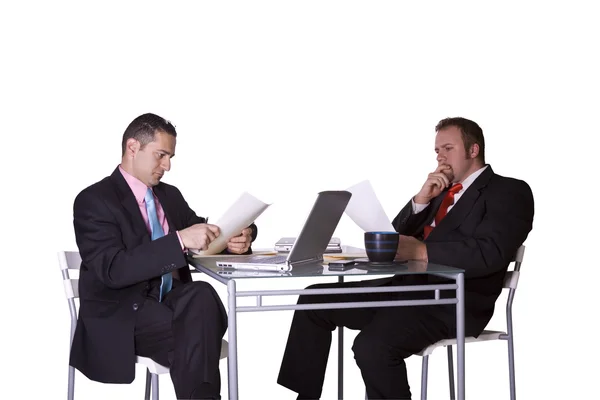 Businessmen Working Together — Stock Photo, Image