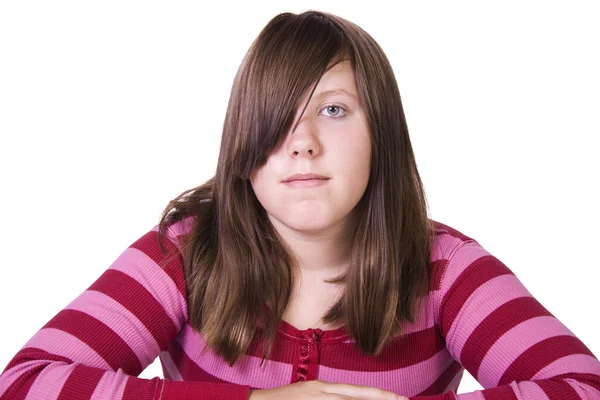 Young student studying for exams — Stock Photo, Image