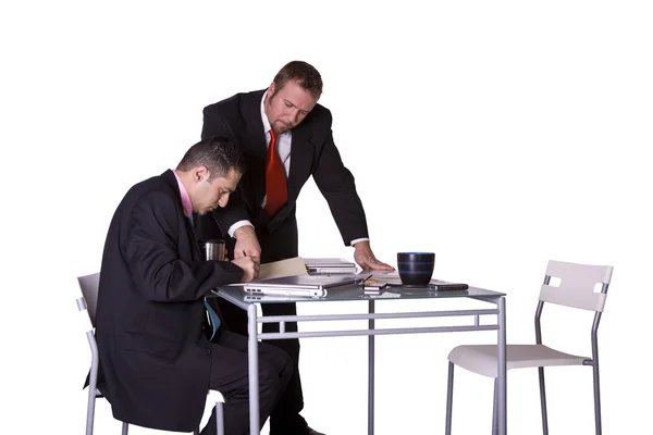 Businessmen Signing a Contract — Stock Photo, Image