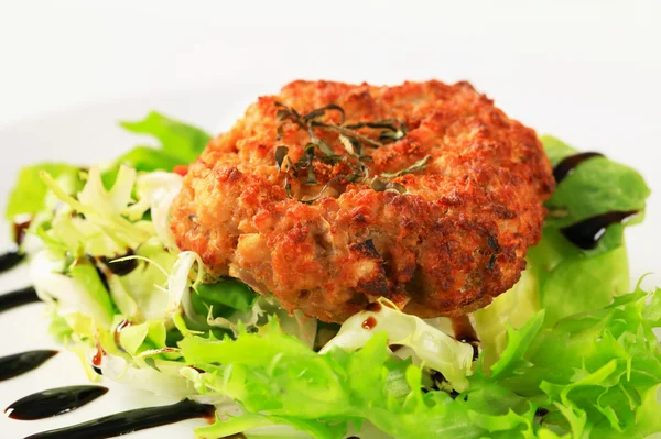 Vegetabiliska patty — Stockfoto